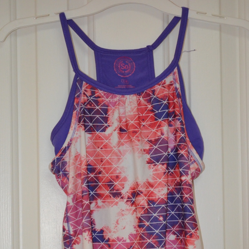 Girls active top, size 7/8